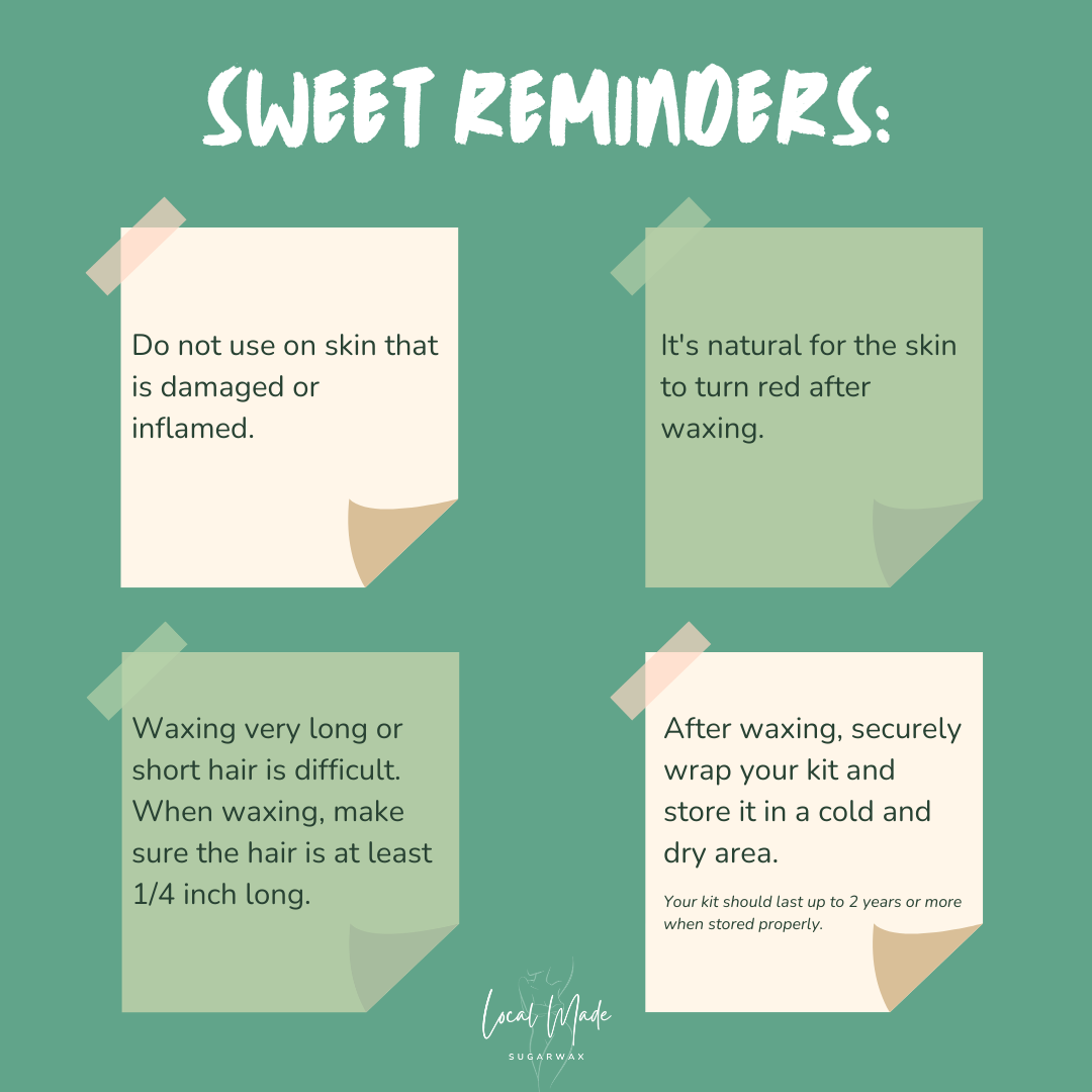 Sweet Reminders created for Local Made Sugarwax
